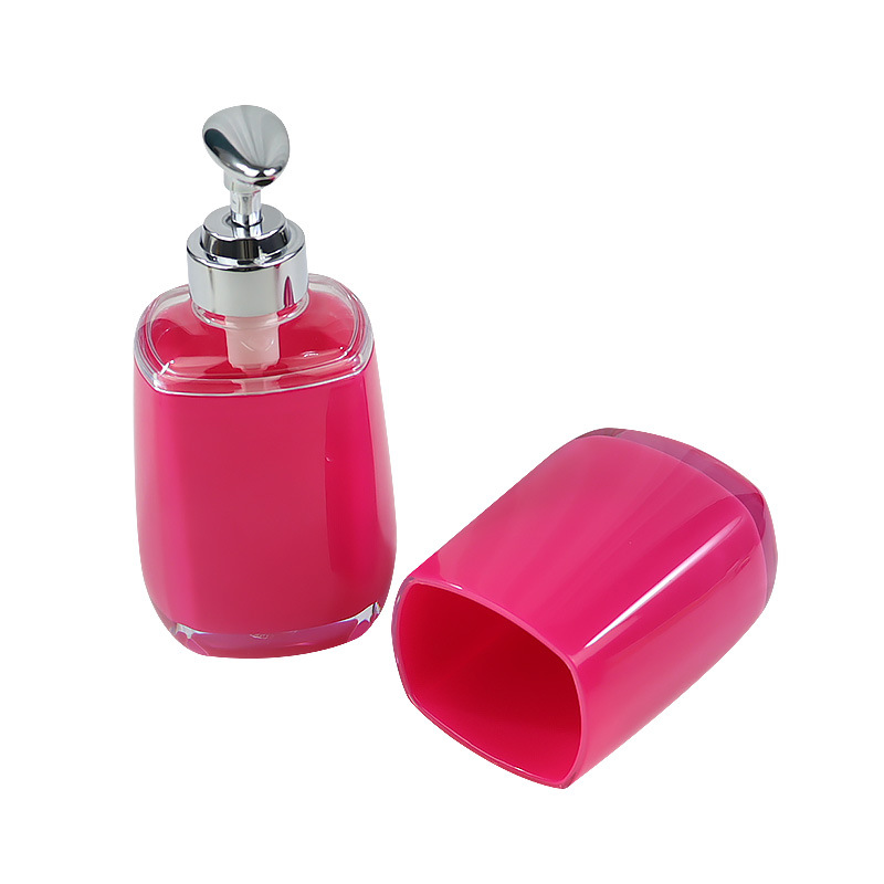 Cuadrado redondo cuarto de baño de cuatro piezas de lavado Kit de moda simple kit de exportación de Europa y América al por mayor