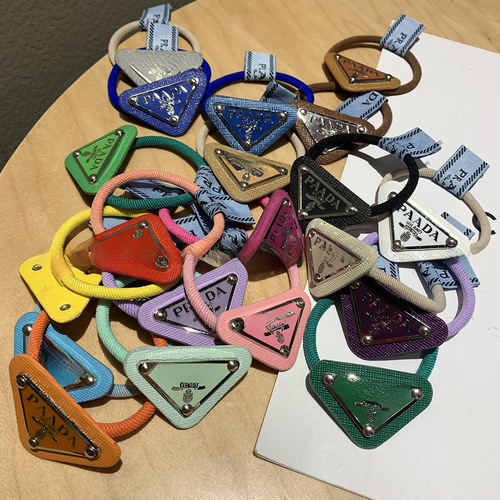 P Brand High-Quality Inverted Triangle Elastic Hairband Trendy Hair Ties Rubber Bands for Braiding Hair Ponytails Hairbands for Women Versatile Hair Accessories