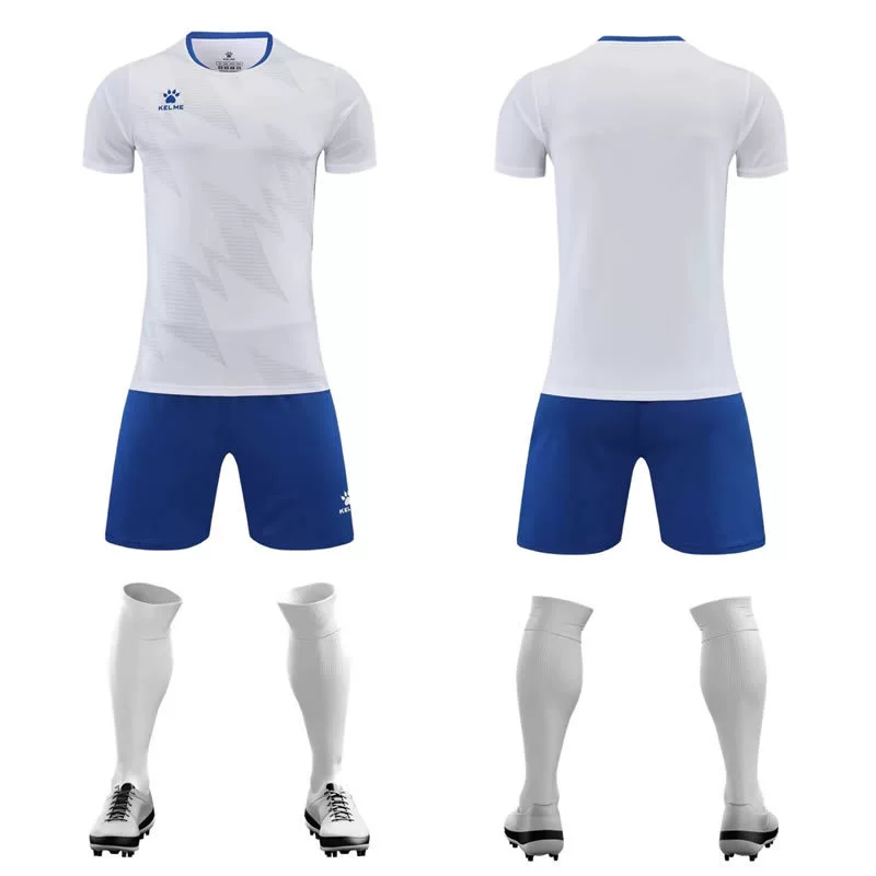 Футбольная футболка Kelme (Carl) — командная форма, взрослая и детская, печать на заказ, несколько цветов и размеров