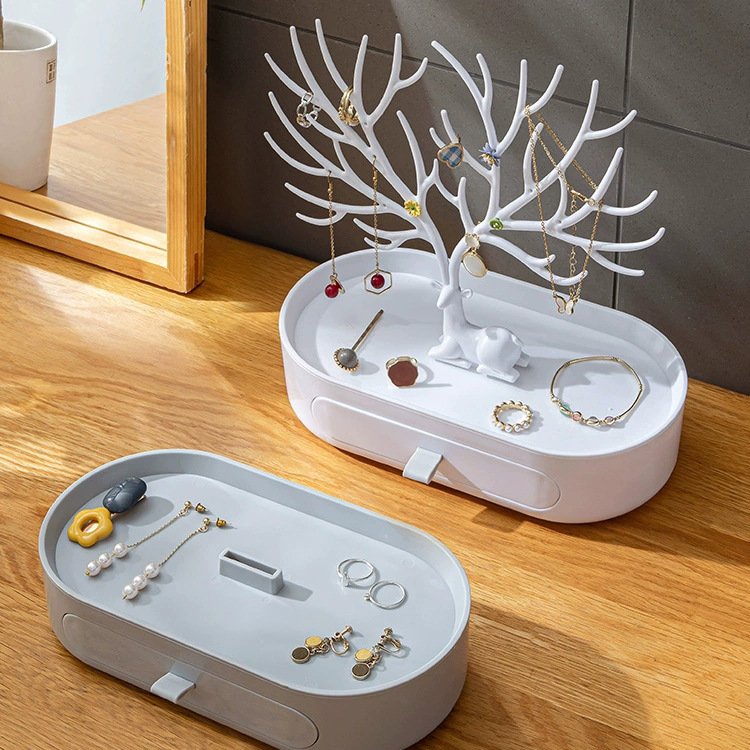 Earring Display Stand, Antler-Shaped Jewelry Organizer, Earring Storage Box, Jewelry Box, Dressing Table Necklace and Hair Accessory Hanger, Jewelry Holder Earring Display Stand, Antler-Shaped Jewelry Organizer, Earring Storage Box, Jewelry Box, Dressing Table Necklace and Hair Accessory Hanger, Jewelry Holder