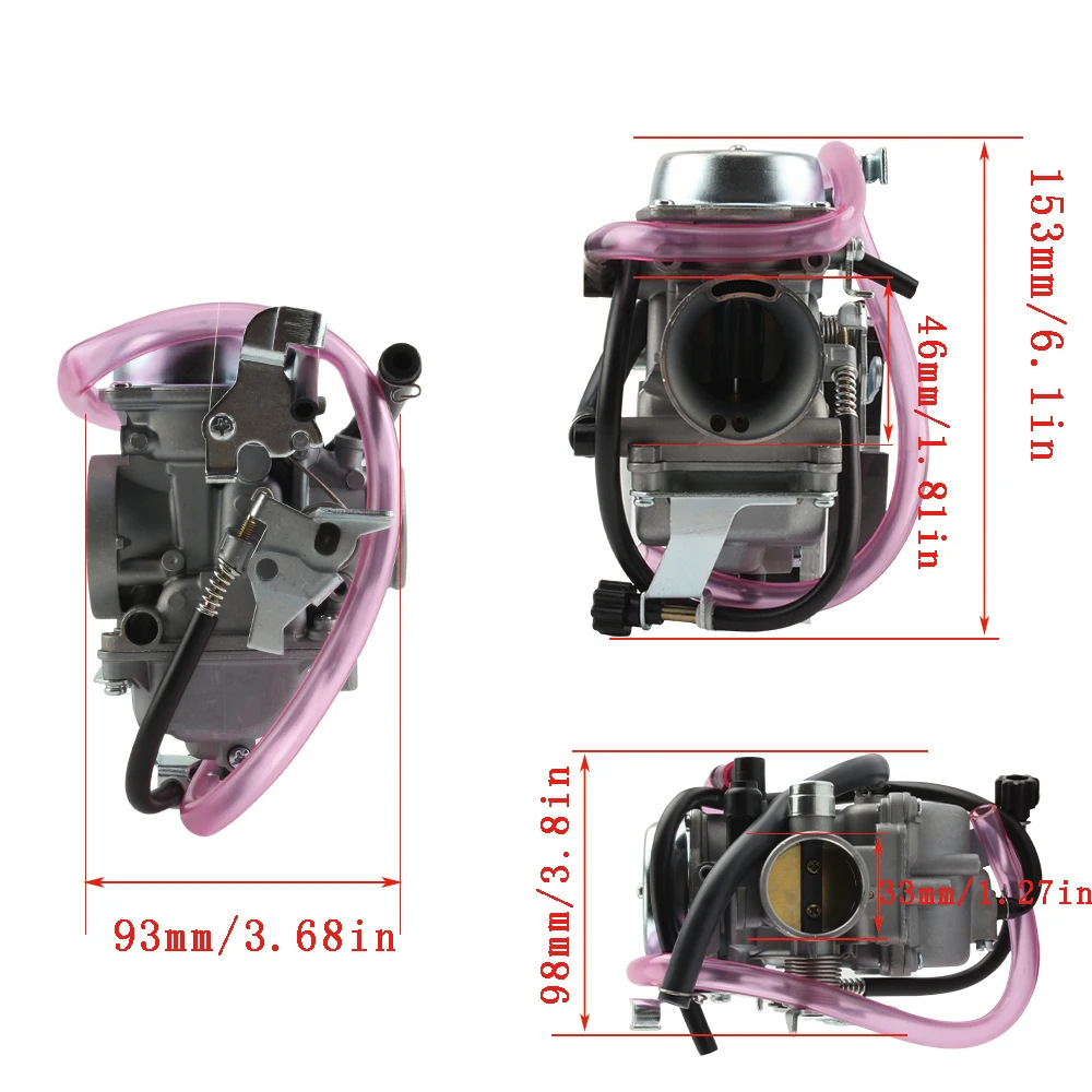 Motorcycle Carburetor Kawasaki KLF300 1986-2005 carburetor modification parts