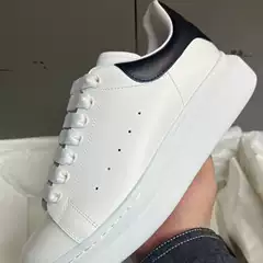 Cross-Border American Style Mcqueen Autumn and Winter Trendy Casual Sports Fashion Couple Shoes Men's and Women's White Shoes Height-Increasing Wear-Resistant Sneakers
