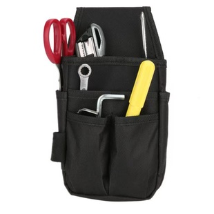 Portable waist hanging hardware tools organizing storage bag large capacity repair kit cross-border hot selling electrician waist bag