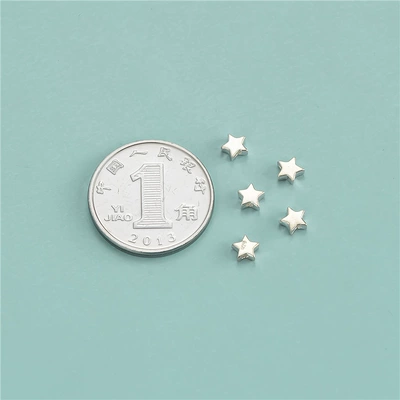 S925 Sterling Silver Plain Silver Zərgərlik ara hissələri