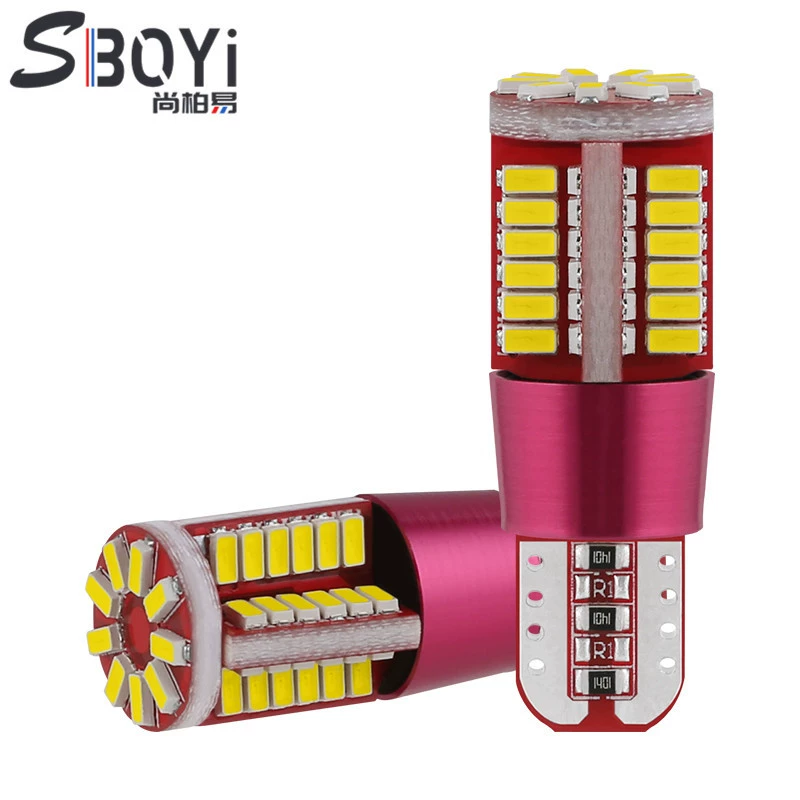 Оптовая продажа T10 3014 57smd декодирование Wudi LED дверное показывающее широкое световое освещение, новые яркие цвета
