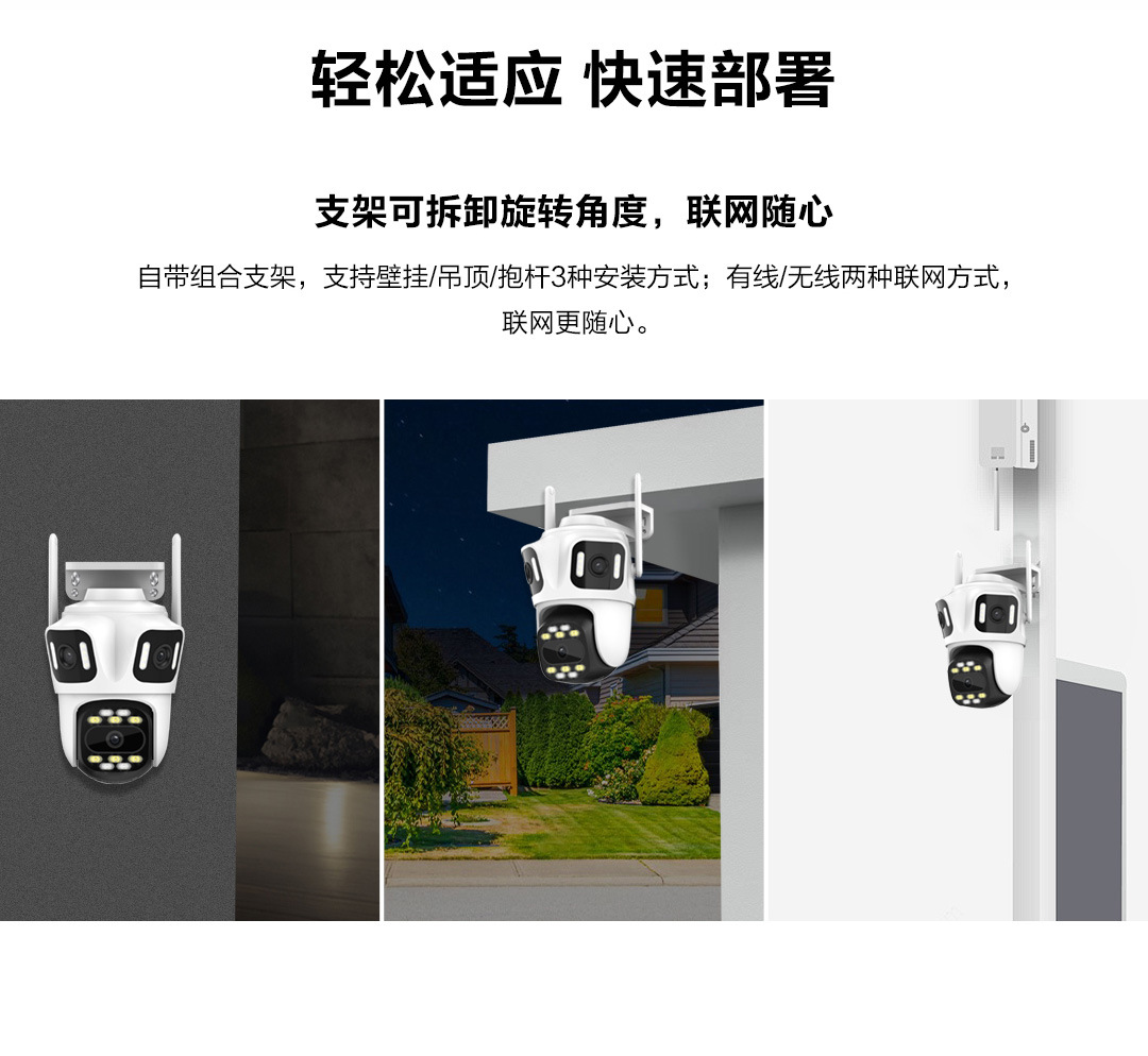 监控摄像头 夜视