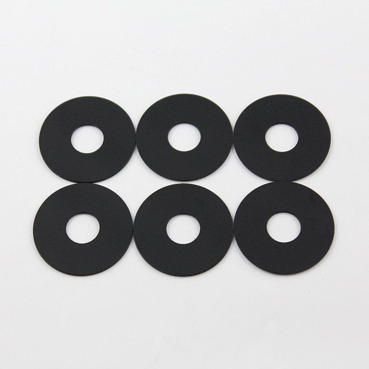 白色黑色塑料尼龙垫片塑胶平垫 绝缘平垫片平垫圈M2.5M3 M4-M10