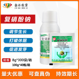 绿亨 1,4% водный агент нитрофенолата натрия, регулятор роста растений, средство для укрепления корней и рассады, консервант для цветов и фруктов, противоядие от повреждения пестицидами.