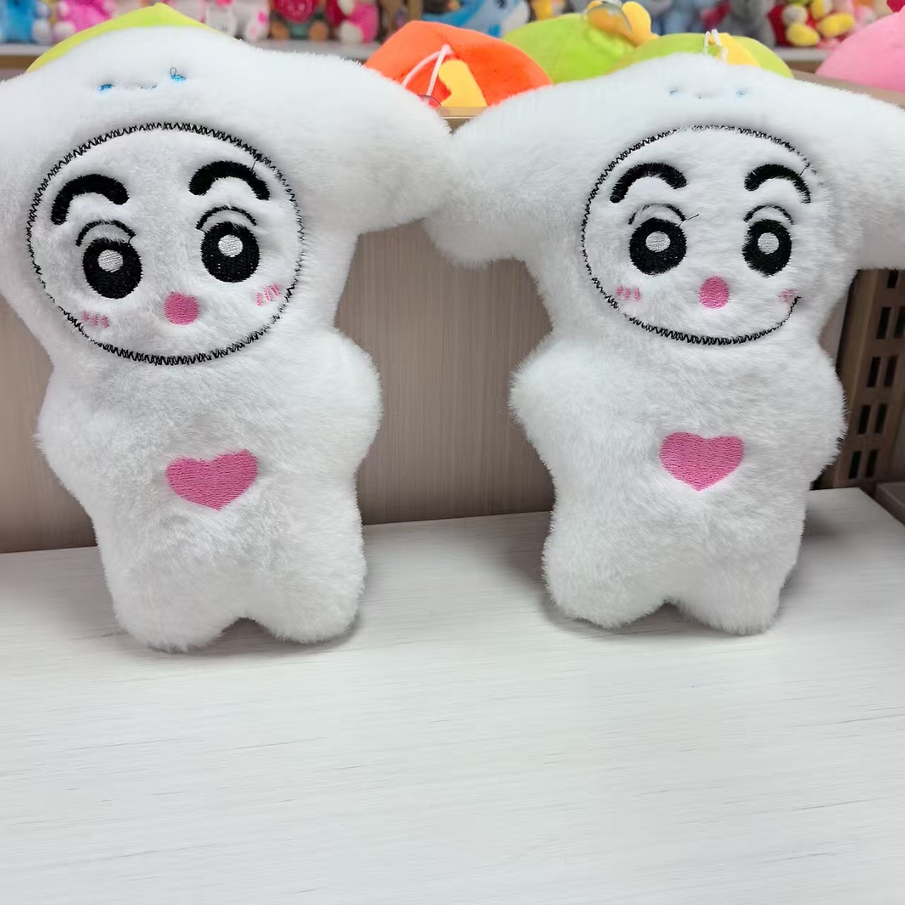 Peluş Oyuncak 20cm Civarı Sekiz İnçlik Basit Tasarım Vinç Makinesi Figürü Düğün Atma Şirket Festival Peluş Oyuncak