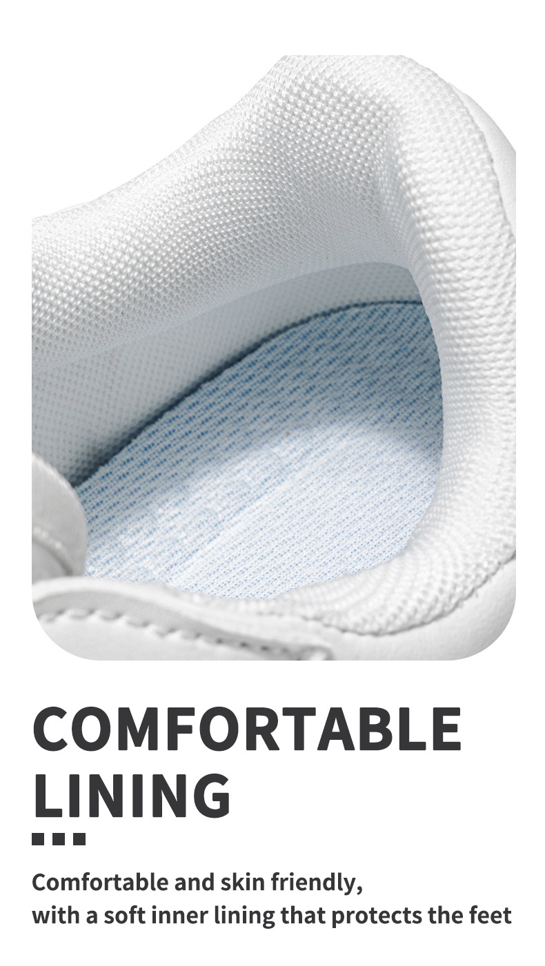 Men's Leather Casual Sneakers With Thick Sole For Height Increase_voghion.com