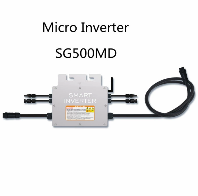 SG500W миниатюрный Солнечный водонепроницаемый инвертор, подключенный к сети, SG500MD Внешняя торговля, трансграничная машина, подключенная к сети