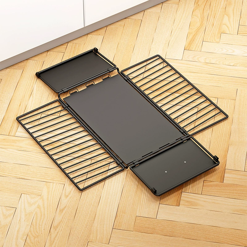 Pull-Out Cabinet Drawer Basket — Kitchen Under-Sink Organizer, 24/30 cm, Black or White