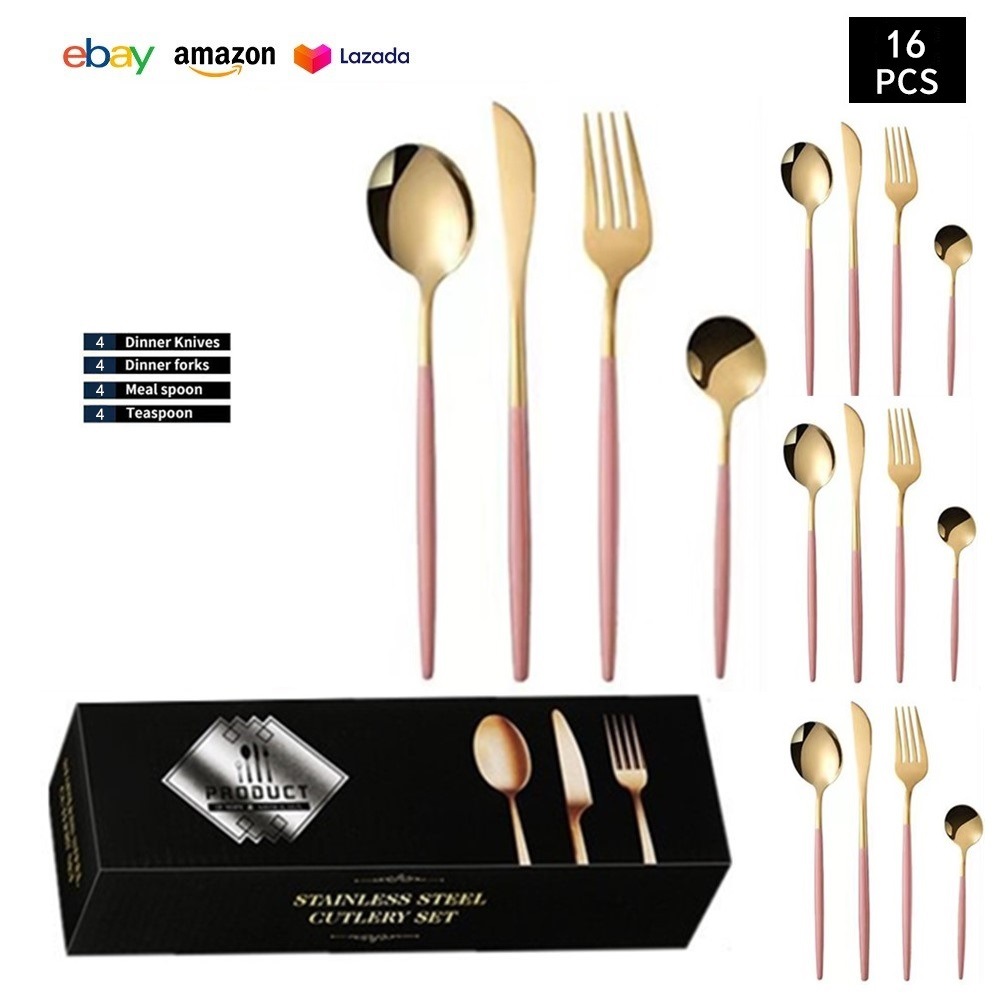 핑크 골드 [16PCS] 치약 상자 B
