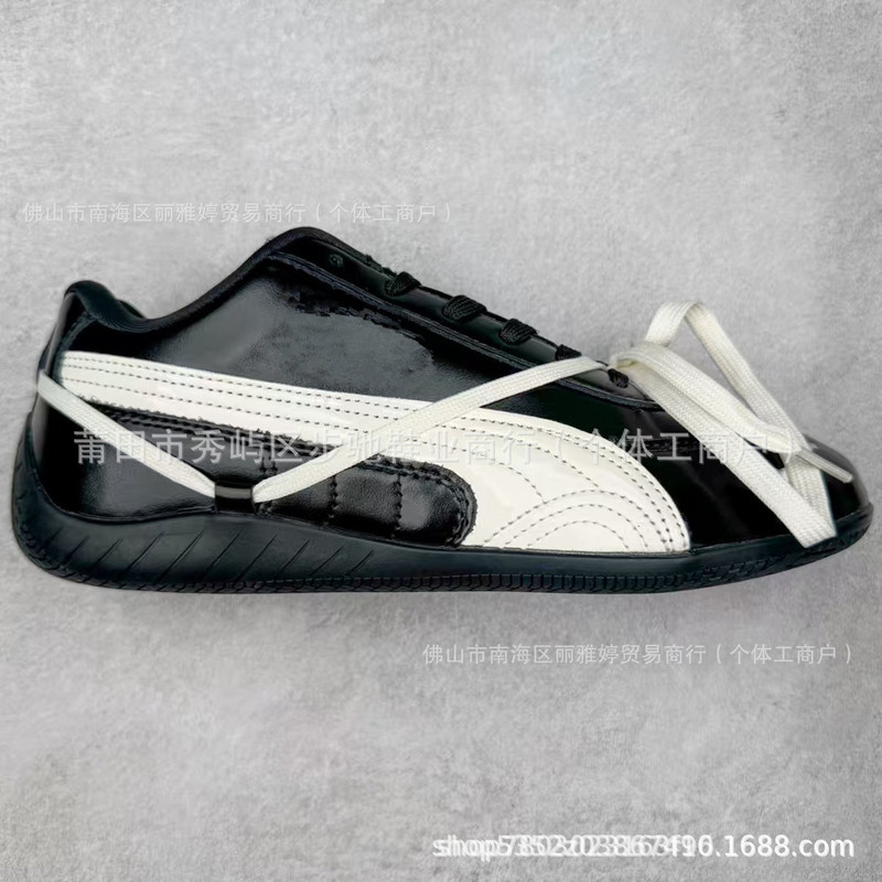 Putian Shoes Pure Original Pm Low-Top Yy Mesh Racing Shoes Rose Collaboration Breathable Long Tongue Forrest Gump Shoes Ballet Cross-Border