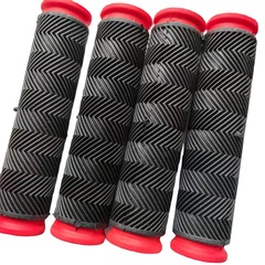 自行車把套彩色水紋防滑橡膠把套公路單車死飛車把套軟膠單通雙通