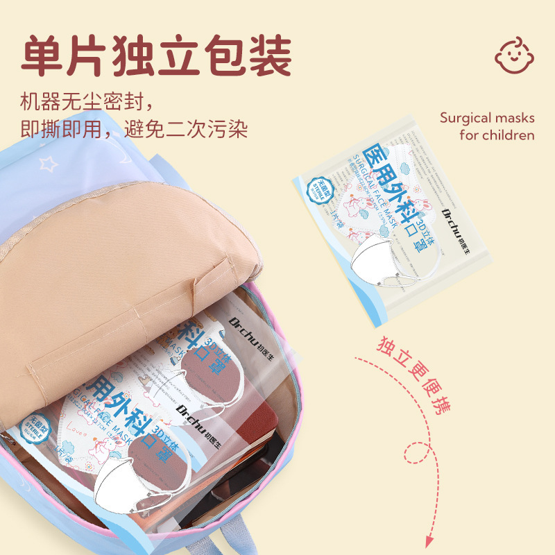 儿童专用3d立体医用外科口罩0-3岁宝宝婴儿0到6月小孩3-6春夏薄款|undefined