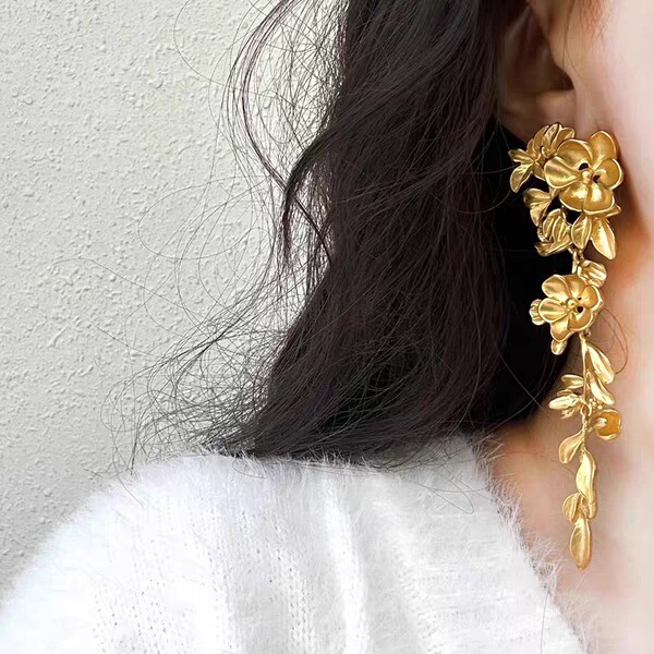 Golden earrings