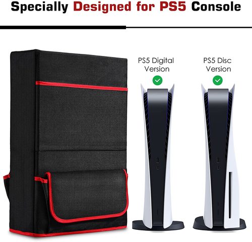 PS5 Digital Edition Drive Version Storage Bag Dust Cover Dust Proof Cover Controller Disc Console Single Shoulder Bag Dual Shoulder Bag