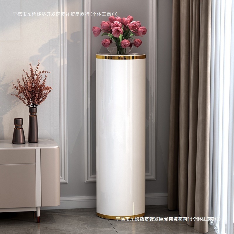 旋转鞋柜家用门口2025新款爆款入户玄关进门钢制圆形多层消毒鞋架