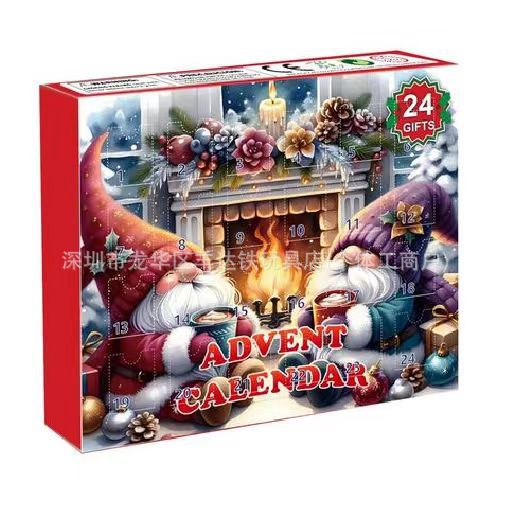 thumbnail image 1 of Calendario de Adviento Calendario de Adviento de Die Hard Calendario de Adviento de Navidad Calendario de Navidad de madera Calendario de cuenta regresiva, 1 of 5
