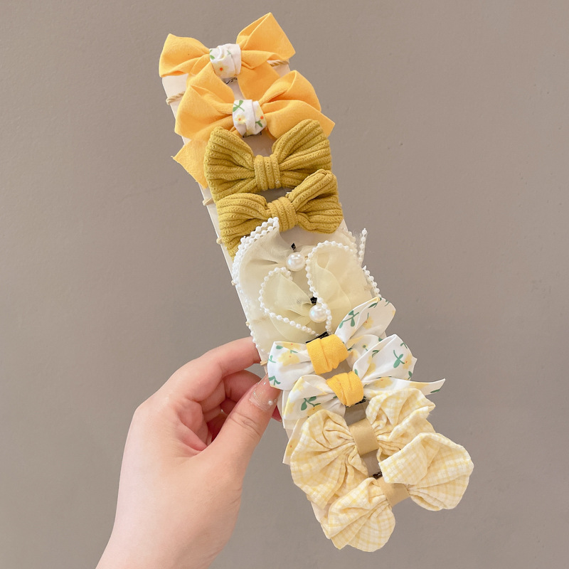 Papá Noel correa de goma para niños navideños vestido de cabello jardín de infantes bebé anillo de cabello de Navidad atmósfera accesorios