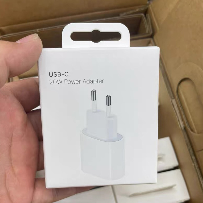 European Standard Charger Pd20W Suitable for Apple iPhone 12/13/14/16 Mobile Phones Eu Fast Charging Adapter Wholesale European Standard Charger Pd20W Suitable for Apple iPhone 12/13/14/16 Mobile Phones Eu Fast Charging Adapter Wholesale