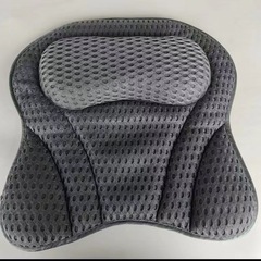 国境を越えた新しい蝶の形をした 4D 浴槽枕国境を越えた供給 SPA 枕 6 吸盤浴室浴槽枕メーカー