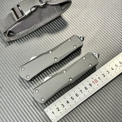跨境热销微技术伤齿龙A07 户外工具锌合金OTF多功能EDC小刀鞘配件