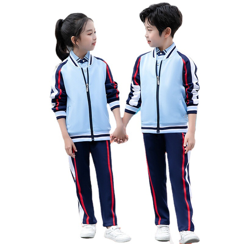 중학생 교복, 봄, 가을 의류, 커플 운동복, 초등학생 도매 가디건 의류, 여성용 코트, 긴팔 바지