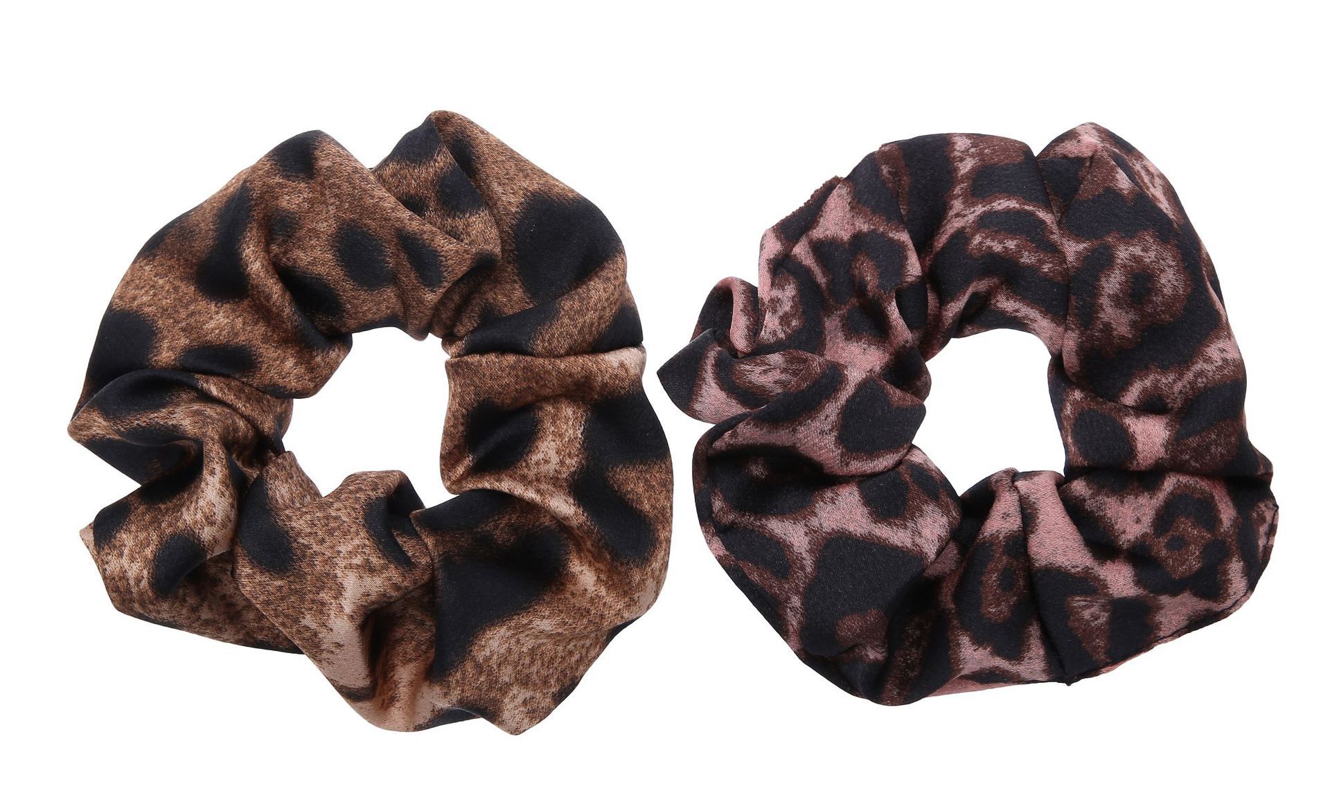 Mode Leopard Print Farbe Tuch Haar Seil Großhandel display picture 4