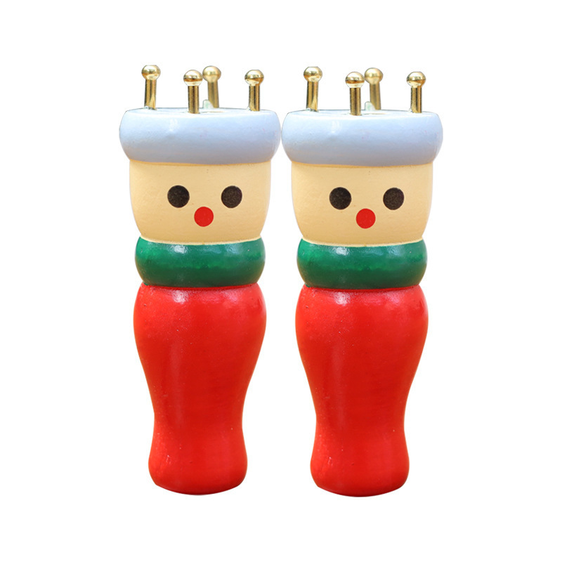 Tejido de hilo de lana, tejedor de cuerda de ganchillo, cuerda de madera, cuerda de hilo casera de bricolaje hecha a mano, dispositivo trenzado