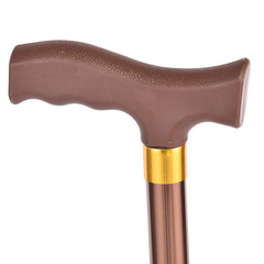 Adjustable four-corner, eight-position walking stick for seniors; telescoping cane made from aluminum alloy with four sturdy legs.