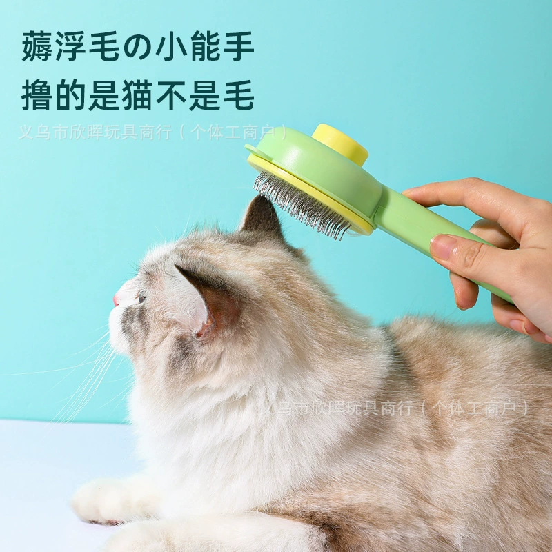 Расческа для домашних животных, оптовая продажа, специальная щетка для удаления волос для кошек и собак, товары для домашних животных, чистящая расческа, расческа для узлов