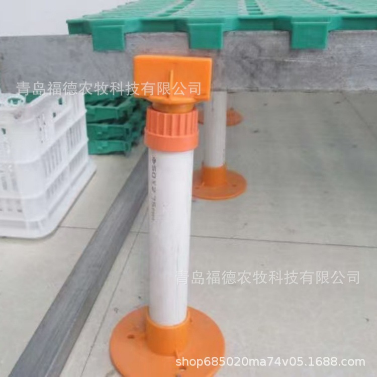 塑料支撑腿 支撑架 漏粪地板专用支腿 可调支架 家禽网床塑料支腿