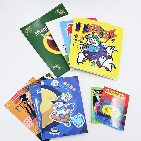 G0801 Mini Cartoon King King Magic Magic Prop Magic Book Animation…