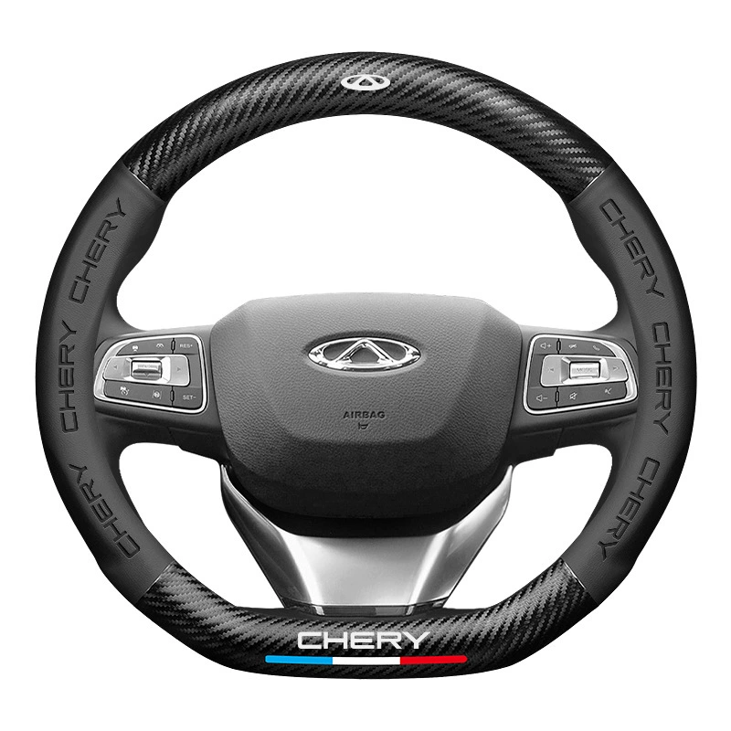 Заголовок: Premium обивка руля для Chery Tiggo 8 Pro, 8 Plus и 7 Plus - стильная и долговечная Описание: - Материал: углеродного волокна
- Особенности: 3D тиснение, нескользящая, дышащая, ультратонкая - Совместимость: подходит для моделей Chery Tiggo 7/8