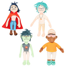 �F؛�羳��ƷGorillaz Noodle Plush���^����ë�q���п�ͨ��ż