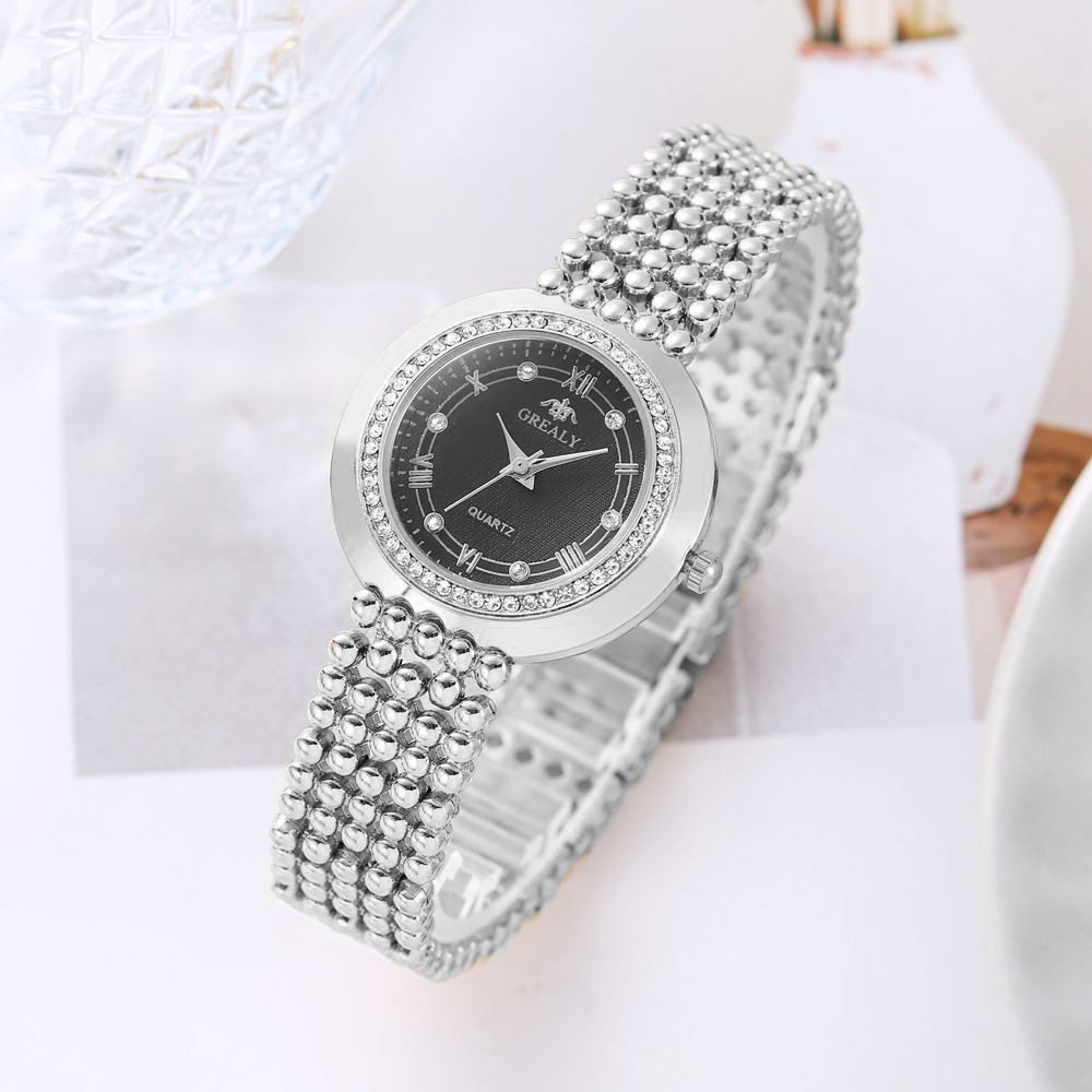 Nuevo reloj temperamento de moda femenina estilo coreano ocio ins viento rojo tendencia simple estudiante lujoso reloj de cuarzo femenino