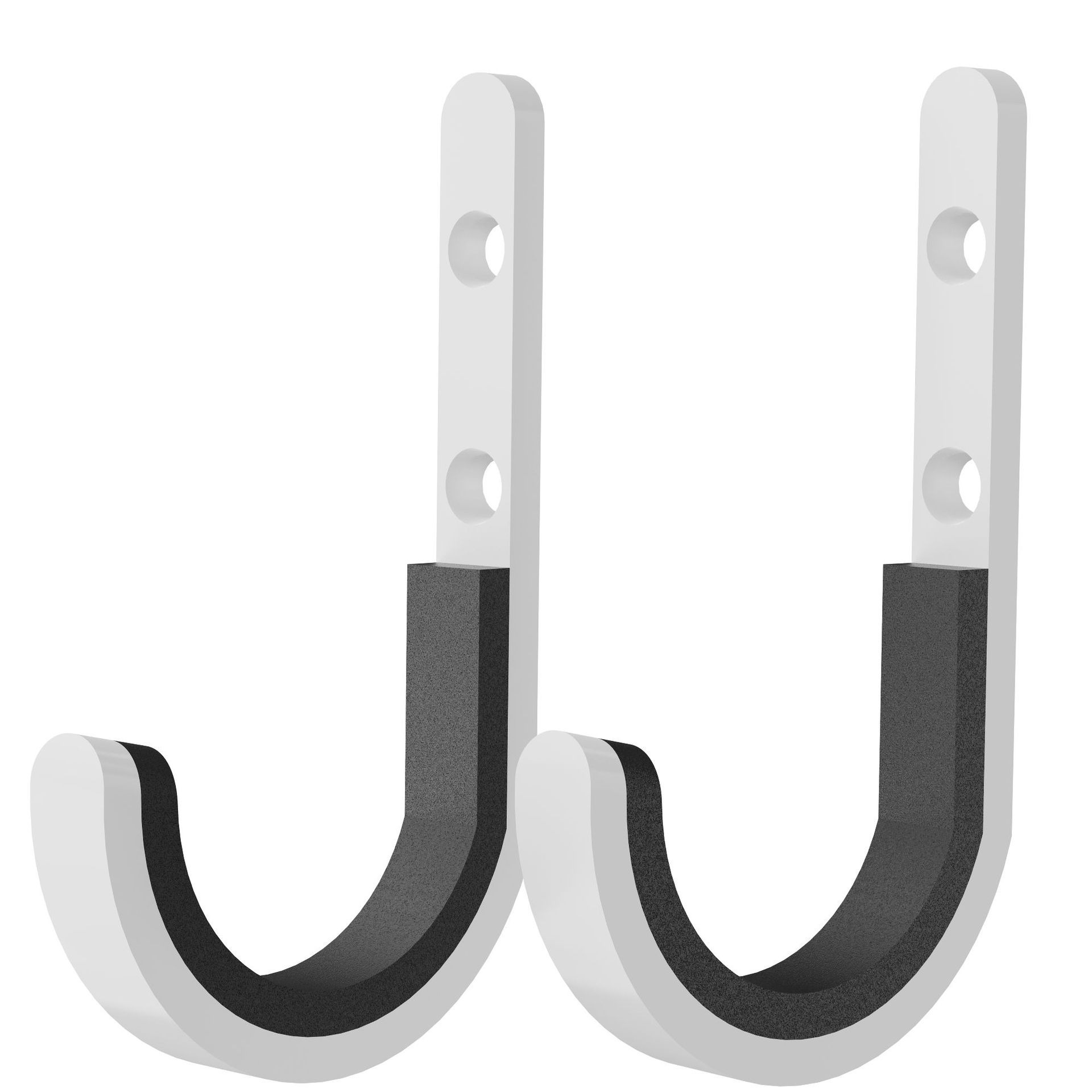 Multifunctional Customizable Wall Storage Rack Wall-Mounted Metal Bracket Rifle Accessories Metal Semicircular Hook