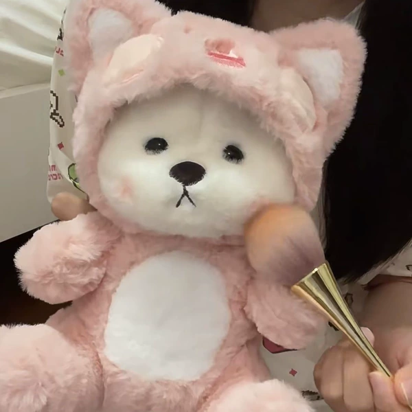 Dudu Meow Bear Doll (Hat can take off)