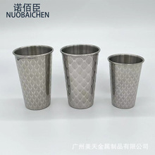 不锈钢杯子咖啡杯便携水杯创意蚀刻酒杯茶水饮料杯子定制