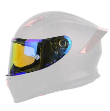 Dəbilqə (Kaska) aksesuarları Helmet Lenses, Anti-Fog Film, Day - aurora-blue-lenses-night-vision-available