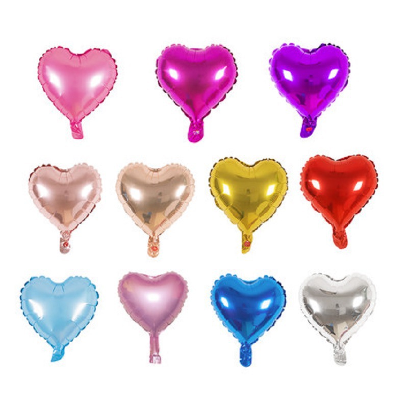 balloon heart shaped