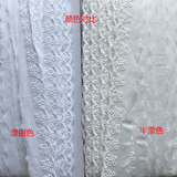 Точечная запас вышитого хлопкового кружева 2,5 см Пяти -отверстие для воды -с кружевными кружевами аксессуары для домашней текстильной одежды аксессуары