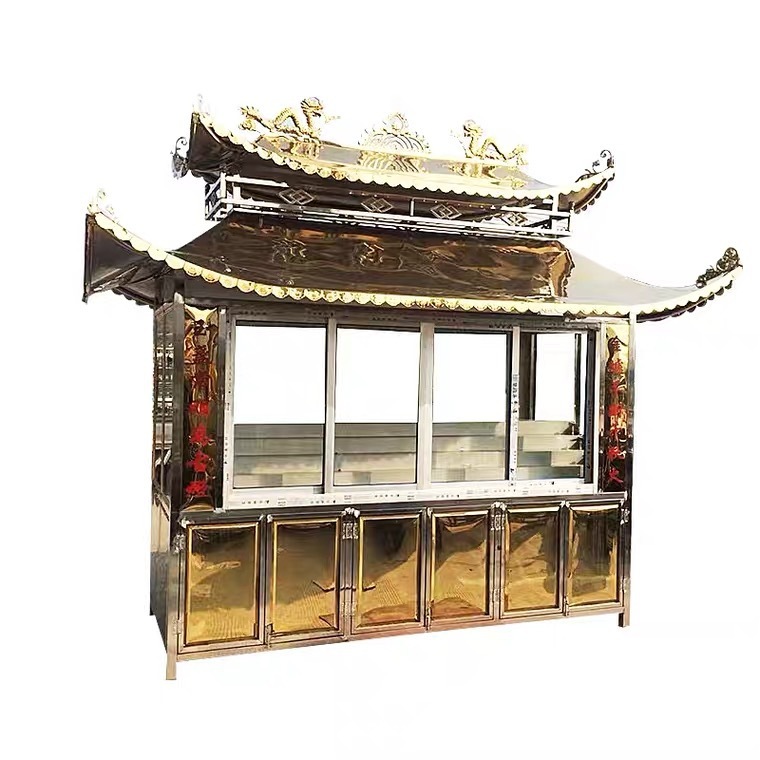 寺庙不锈钢大无烟蜡烛台房架子防雨室外宗祠景区供灯房插蜡烛1.5|undefined