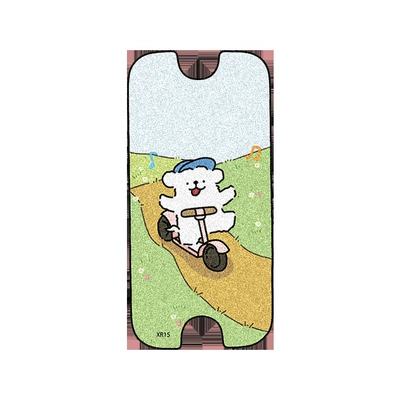 Suitable for Xinri Yulu Electric Vehicles, Electric Scooter Wire Loop Waterproof and Anti-Slip Foot Mats (Electric vehicle foot mat) - new-ruiyu-lu-skateboard-dog