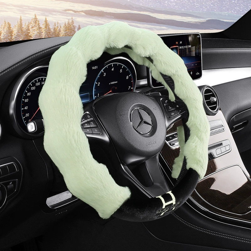 Plush winter steering wheel, 2023 collection, direct factory sales