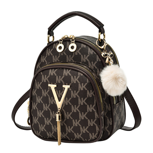 This year's popular internet celebrity small bags women's bags 2024 new fashion backpack simple single shoulder crossbody bag wholesale