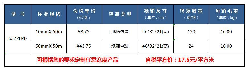 6372FPD尺寸及价格