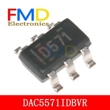 全新代理 贴片 DAC5571IDBVR 丝印D571 SOT23-6 数模转换芯片现货